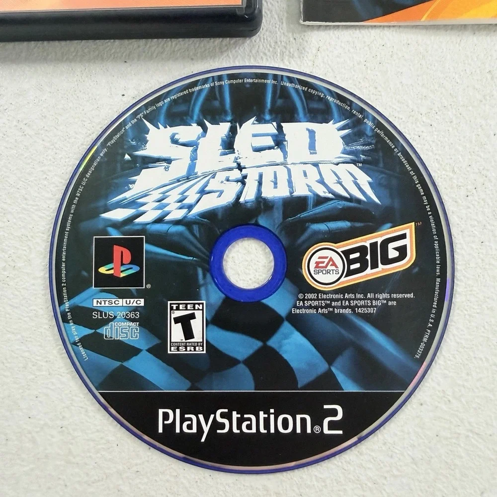 Sled Storm PS2 Sony‎ PlayStation 2 2002 Complete CIB W/ Reg Card TESTED